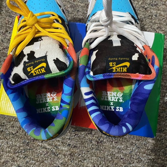 Sz.9 Nike Sb Dunk Low Ben & Jerry’s - Picture 5 of 6